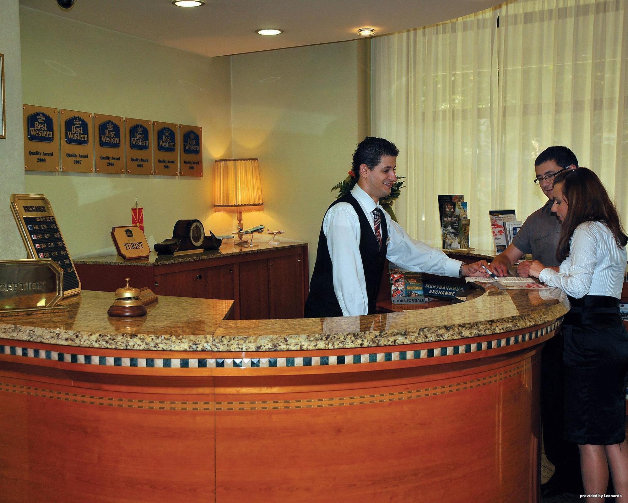 Best Western Hotel Turist Skopje Intérieur photo